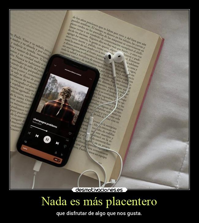 Nada es más placentero - 