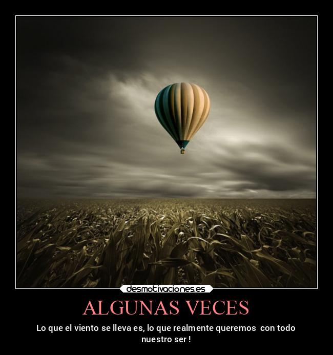 ALGUNAS VECES -