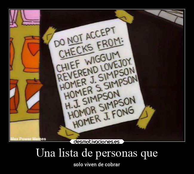 carteles simpsons desmotivaciones