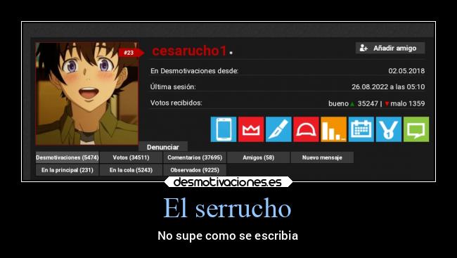 El serrucho -