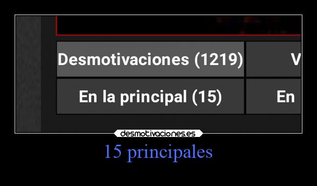 15 principales -