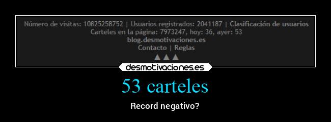 53 carteles - 