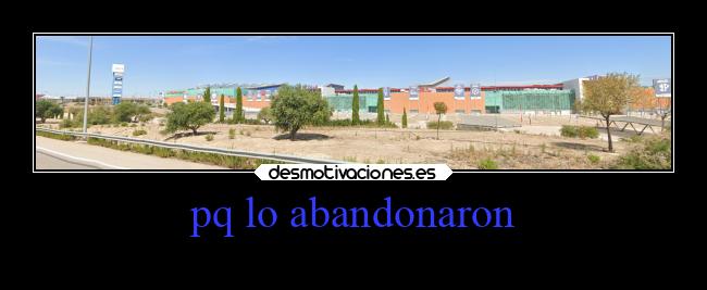 pq lo abandonaron - 