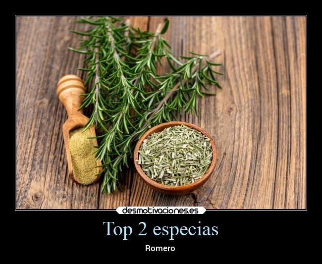 Top 2 especias - 