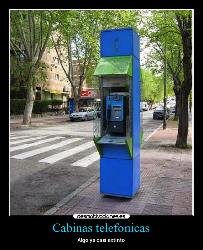 Cabinas telefonicas - 