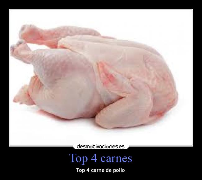 Top 4 carnes - 