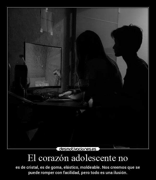 El corazón adolescente no - 