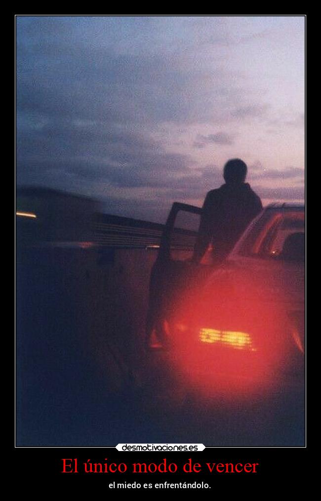 El único modo de vencer - 