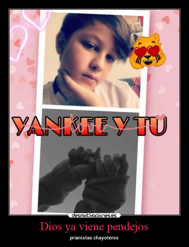 Dios ya viene pendejos -