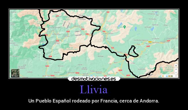 Llivia - Un Pueblo Español rodeado por Francia, cerca de Andorra.