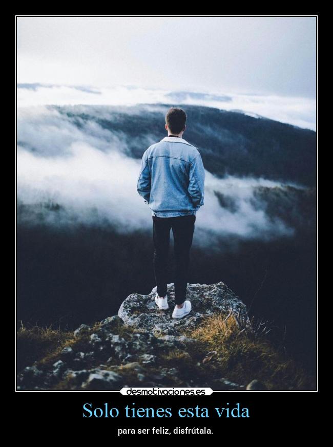 Solo tienes esta vida - 