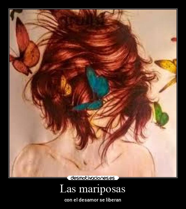 Las mariposas - con el desamor se liberan