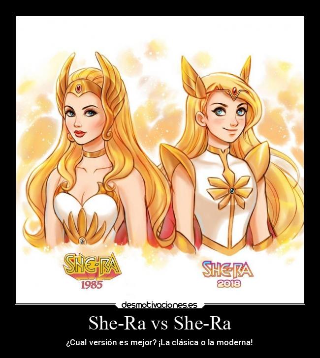 She-Ra vs She-Ra - ¿Cual versión es mejor? ¡La clásica o la moderna!