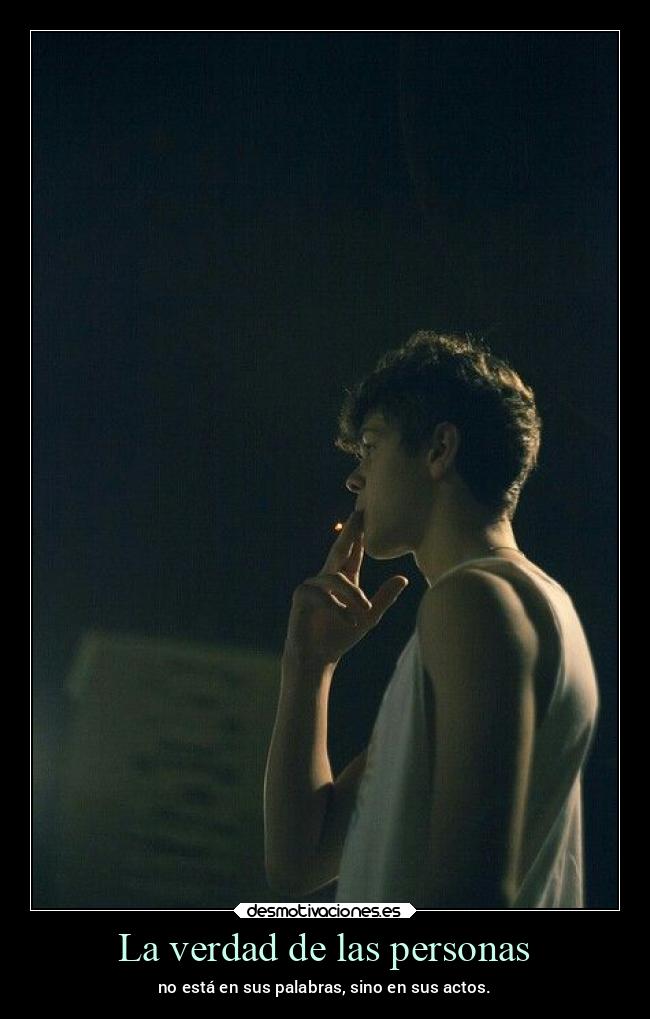 La verdad de las personas - 