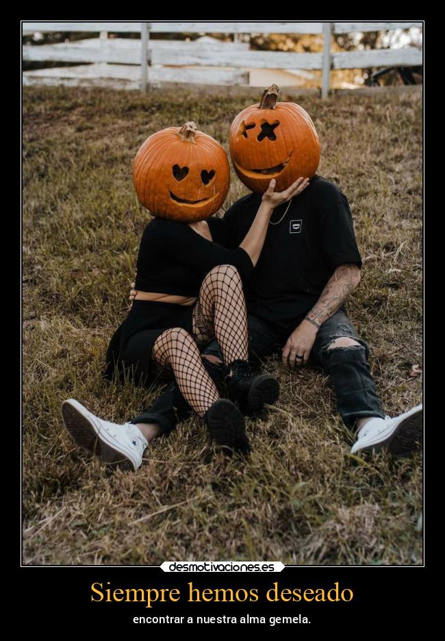 Siempre hemos deseado - encontrar a nuestra alma gemela.