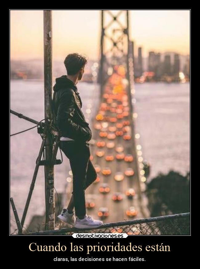 Cuando las prioridades están - 
