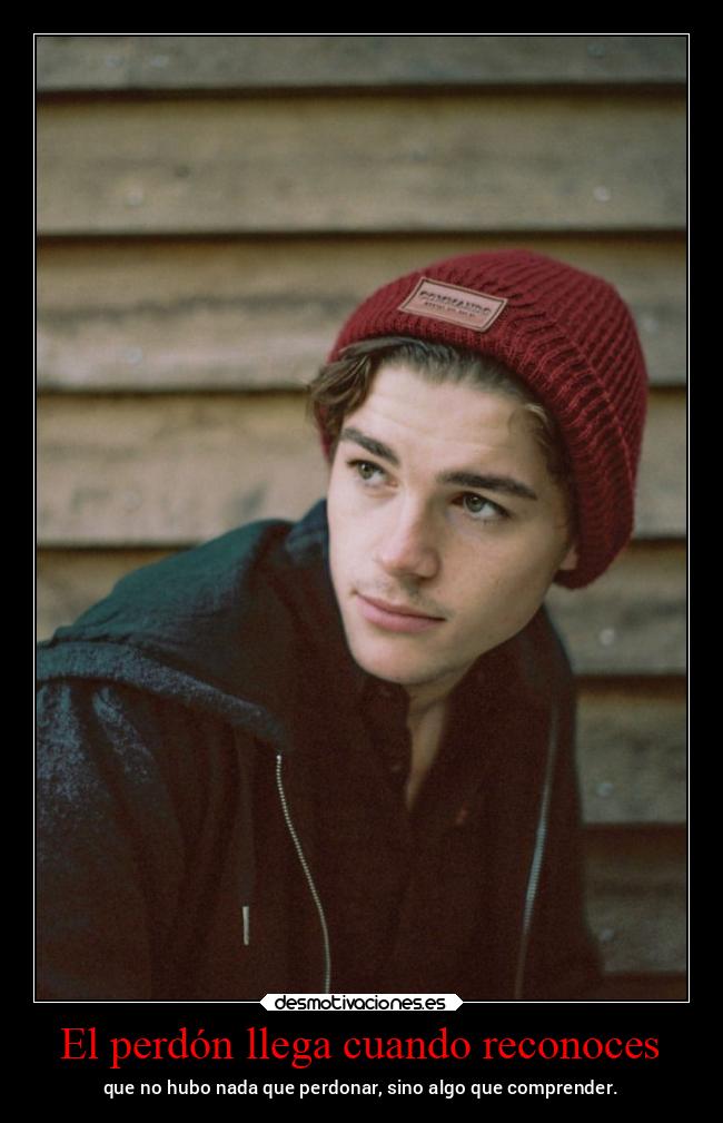 El perdón llega cuando reconoces - 