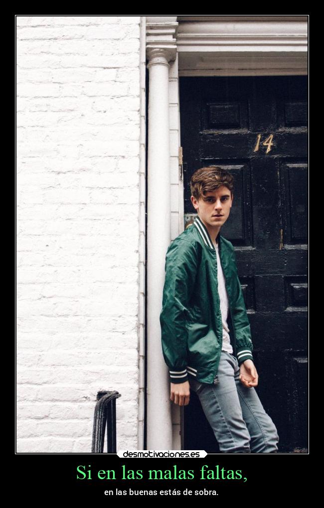 Si en las malas faltas, - 