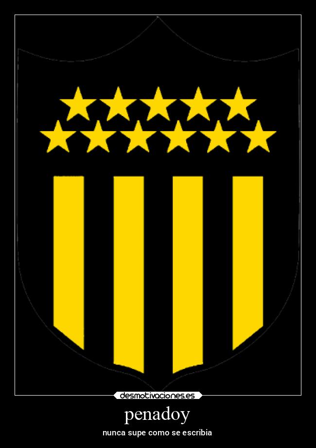 penadoy - nunca supe como se escribia