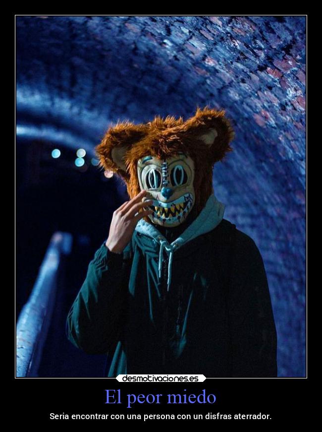 carteles miedo miedo encontrar disfrutar aterrador noche2022 desmohalloween2022 desmotivaciones