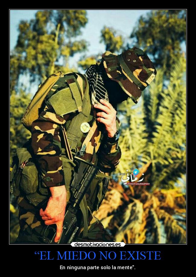 “EL MIEDO NO EXISTE - En ninguna parte solo la mente.