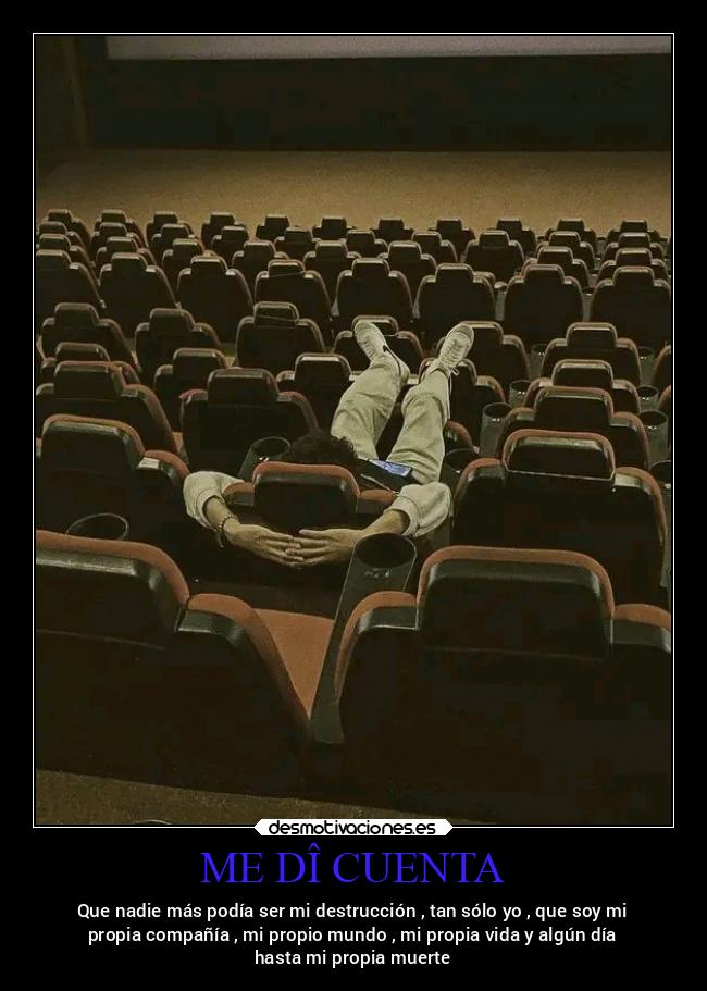 ME DÎ CUENTA -