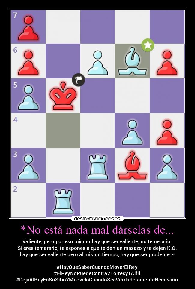 *No está nada mal dárselas de... -