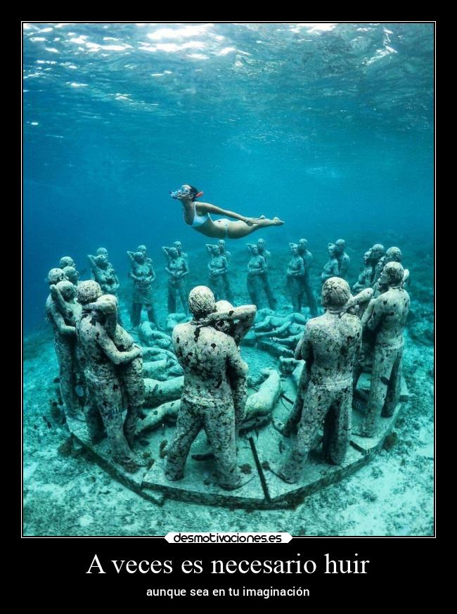 A veces es necesario huir -