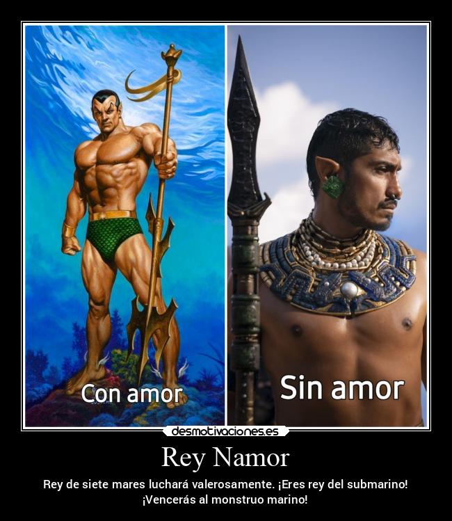 Rey Namor - Rey de siete mares luchará valerosamente. ¡Eres rey del submarino!
¡Vencerás al monstruo marino!