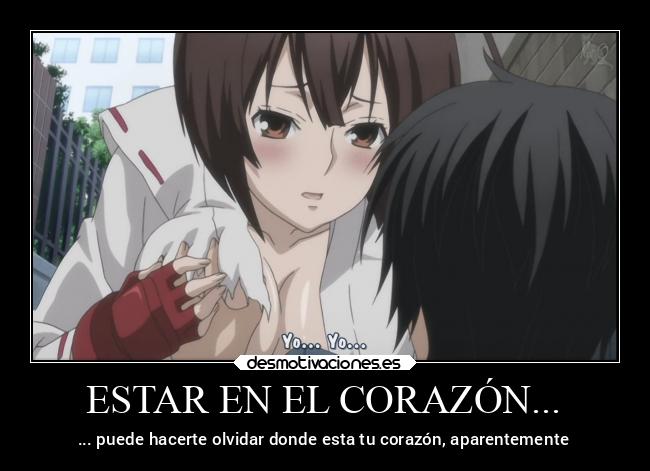 ESTAR EN EL CORAZÓN... - ... puede hacerte olvidar donde esta tu corazón, aparentemente