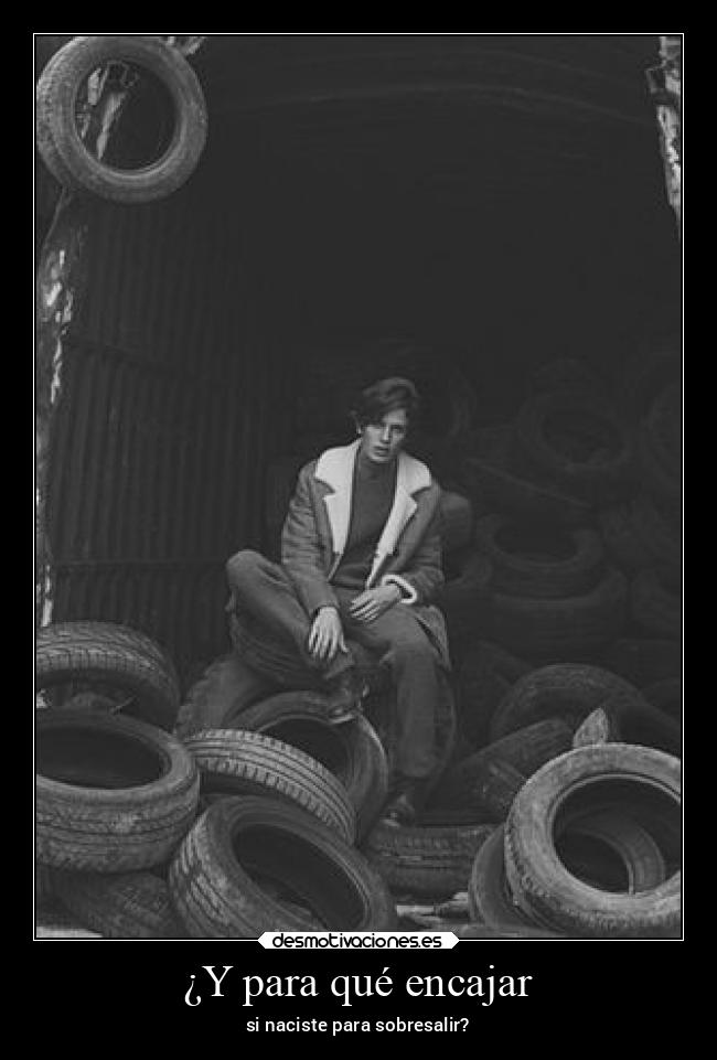 ¿Y para qué encajar - 