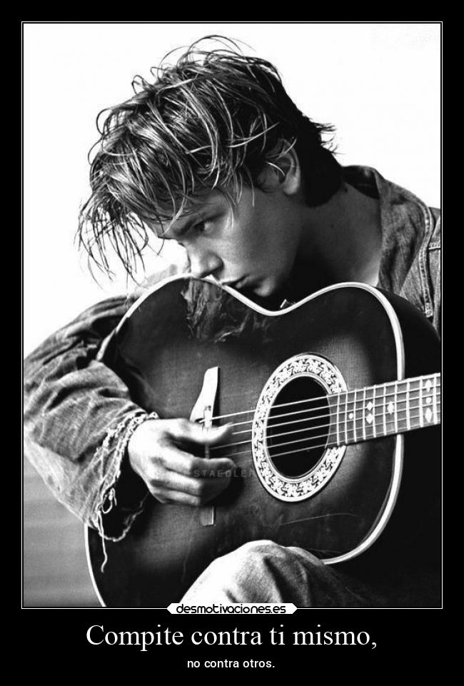 Compite contra ti mismo, -
