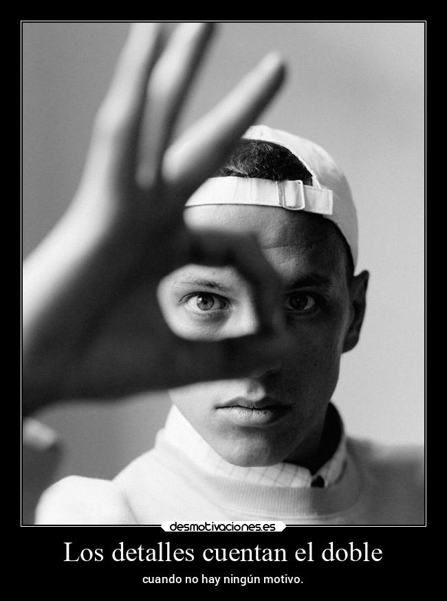 Los detalles cuentan el doble -