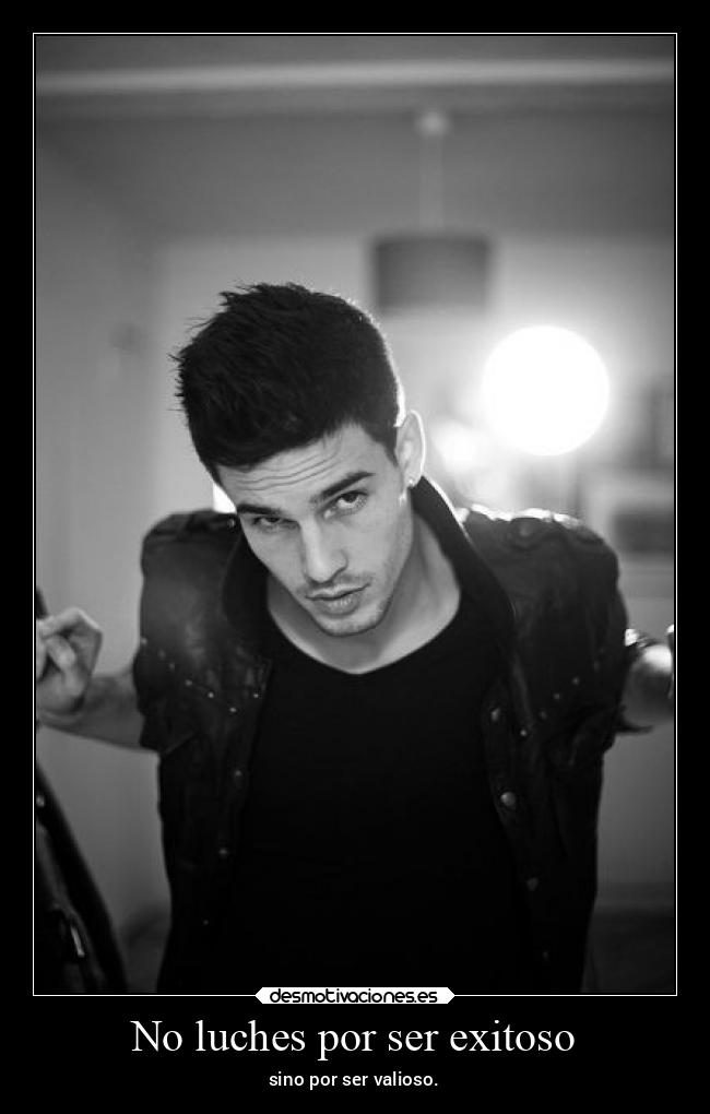No luches por ser exitoso -