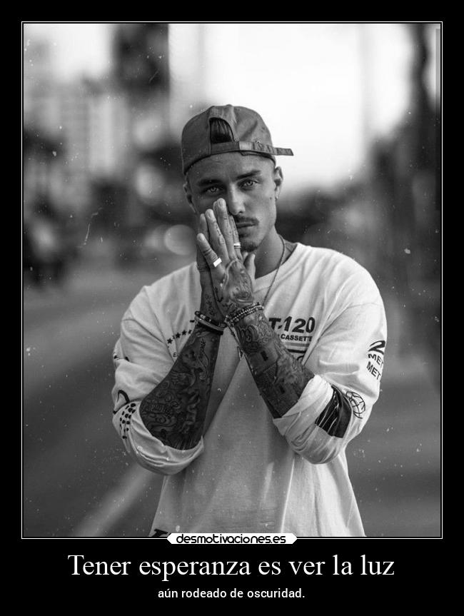 Tener esperanza es ver la luz -
