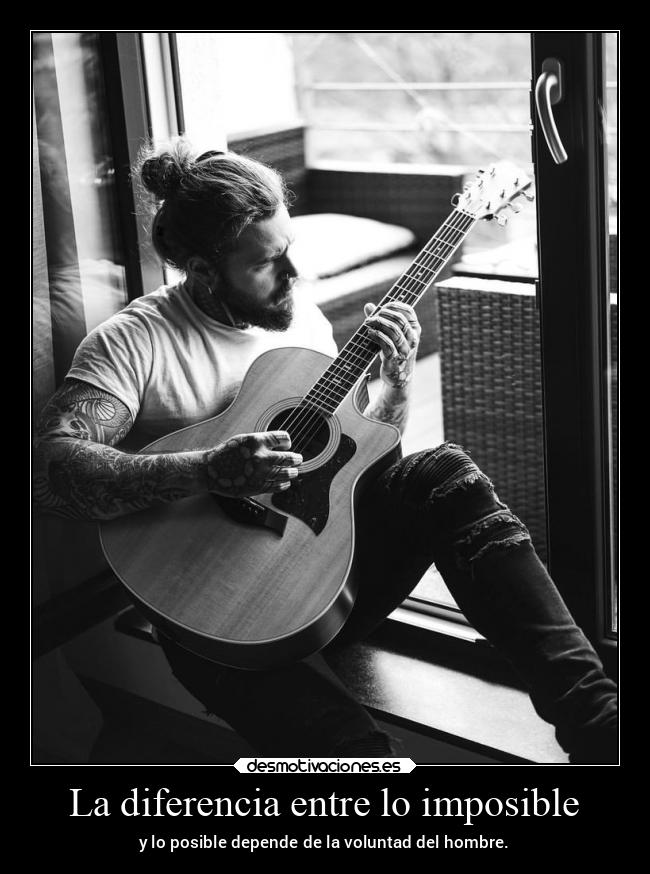 La diferencia entre lo imposible -