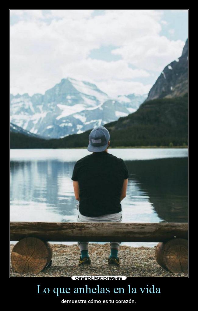 Lo que anhelas en la vida - 