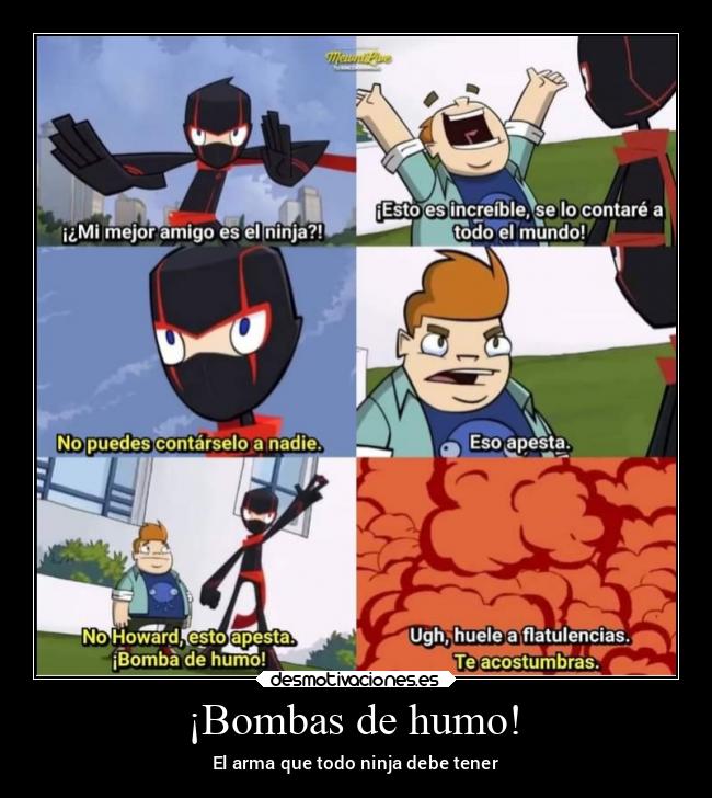 ¡Bombas de humo! - El arma que todo ninja debe tener