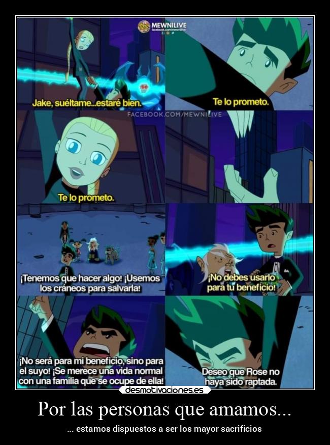 Por las personas que amamos... - 