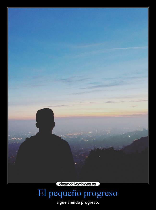 El pequeño progreso -