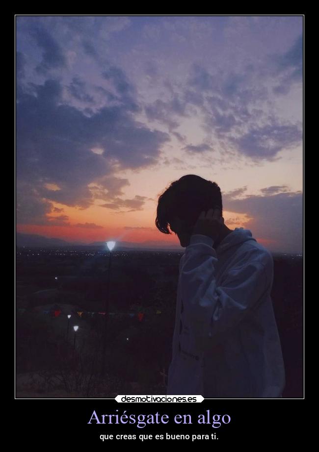 Arriésgate en algo -