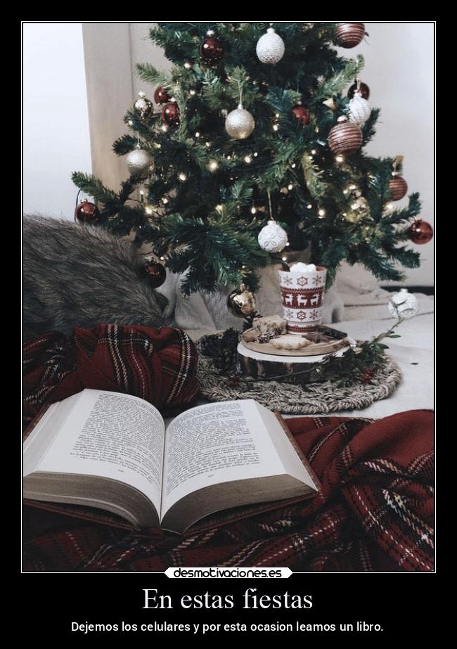 carteles fiesta navidad ocasion leer libros desmonavidad2022 desmotivaciones