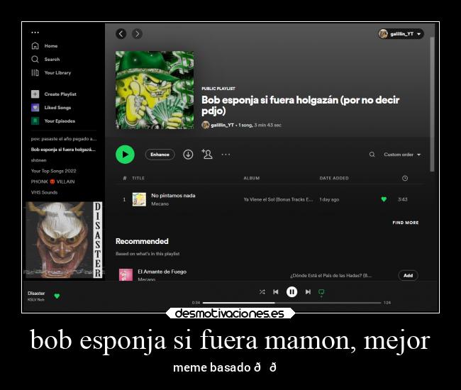 bob esponja si fuera mamon, mejor - meme basado 😃👌