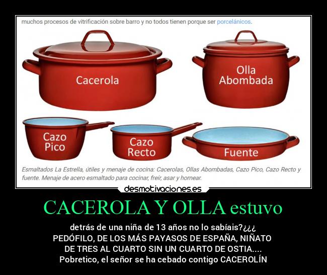 carteles tonto cacerolayollaxdxd quepechadereirdiosmioxd ojalatebaneenotravez comediante pedofilo desmotivaciones