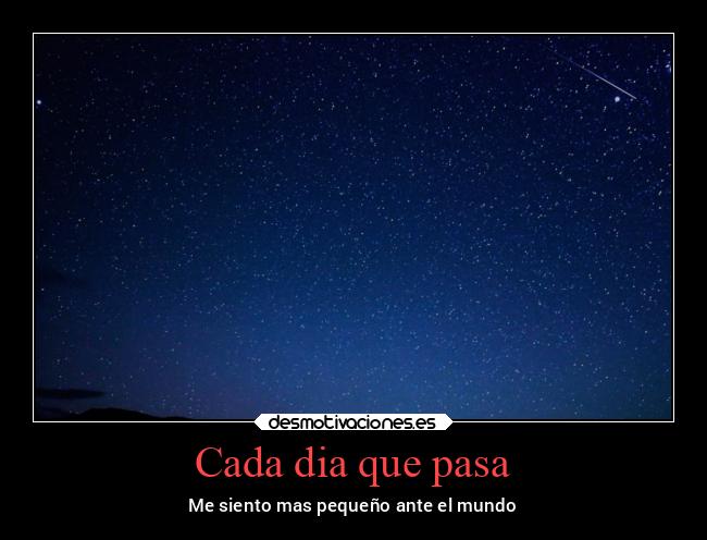 Cada dia que pasa - 