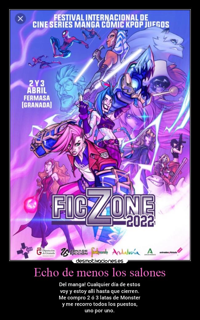 Echo de menos los salones - 