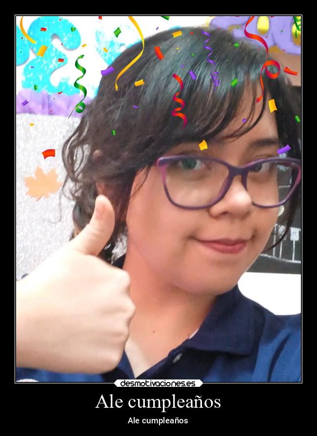 Ale cumpleaños -