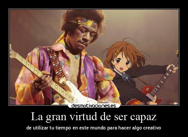 carteles anime kon hirasawa yui desmotivaciones