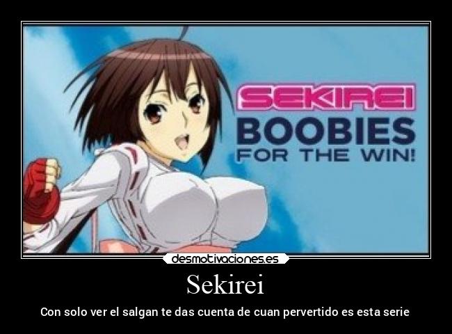 Sekirei - Con solo ver el salgan te das cuenta de cuan pervertido es esta serie