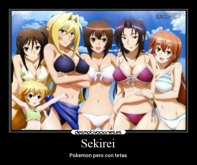 Sekirei - Pokemon pero con tetas